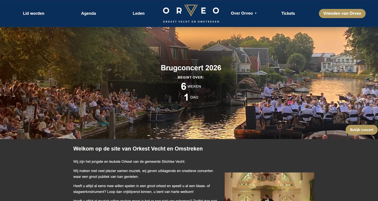 OrVeO website — orveo.nl